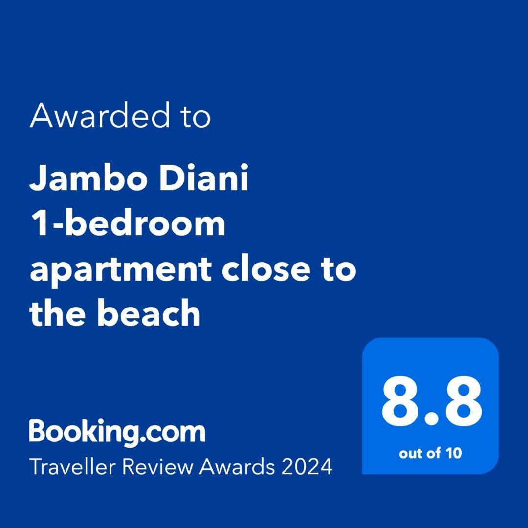 Jambo Diani 1-Bedroom Apartment Close To The Beach Diani Beach Kültér fotó